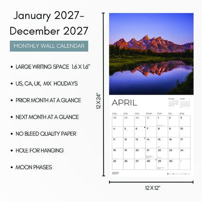 '27 Wall Calendar - American Landscapes