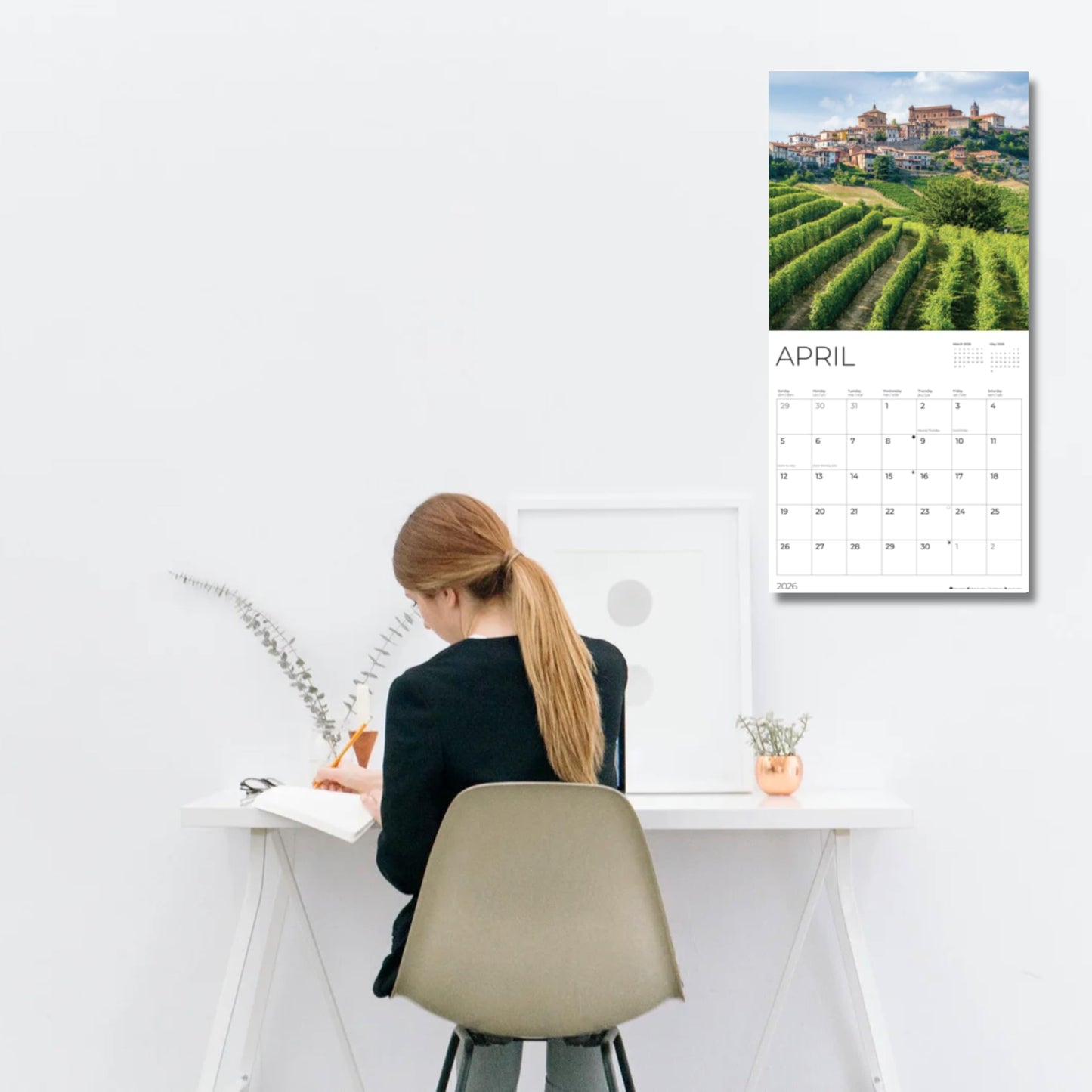 '26 Wall Calendar - Travel