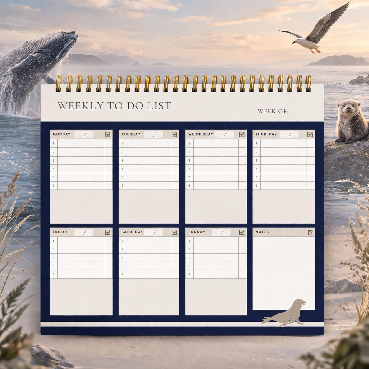 PFC: Weekly Planner - Spiral Pad - Gives Back!