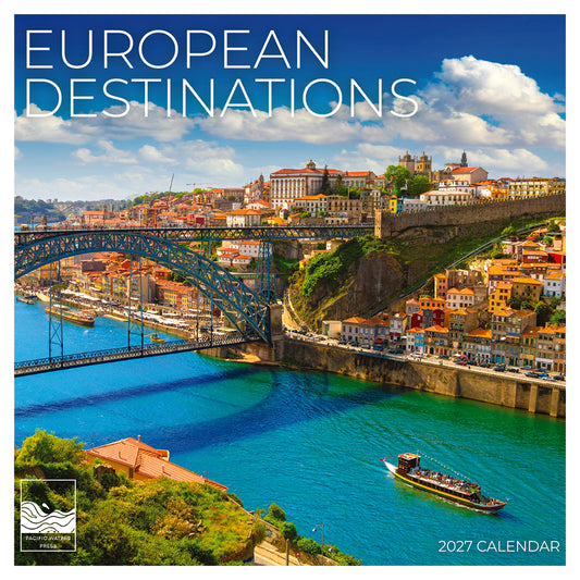 '27 Wall Calendar - European Destinations