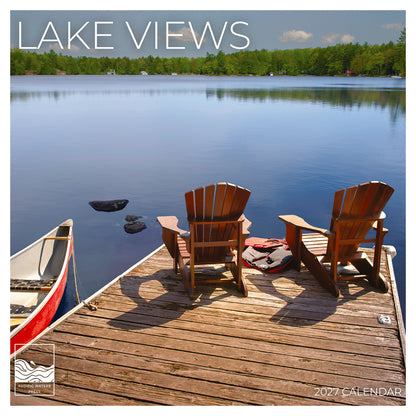 '27 Wall Calendar - Lake Views