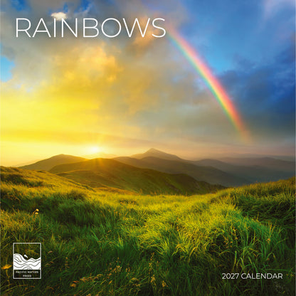 '27 Wall Calendar - Rainbows
