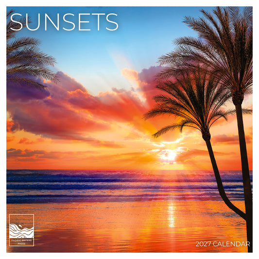 '27 Wall Calendar - Sunsets
