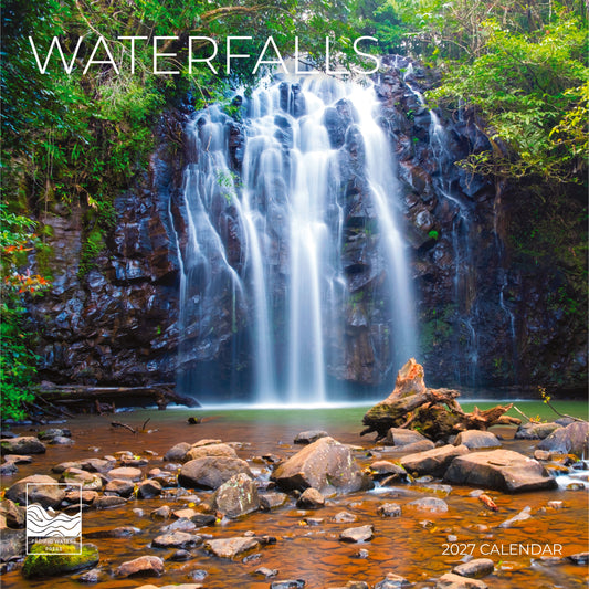'27 Wall Calendar - Waterfalls