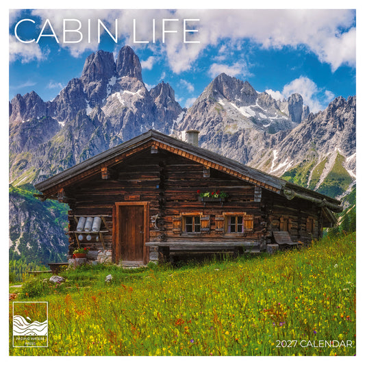 '27 Wall Calendar - Cabin Life