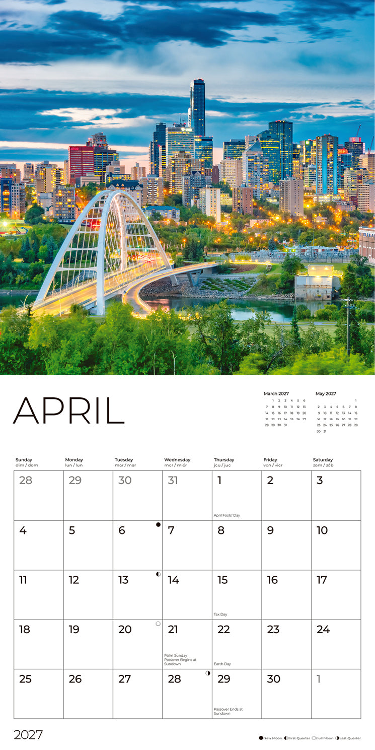 '27 Wall Calendar - Canada