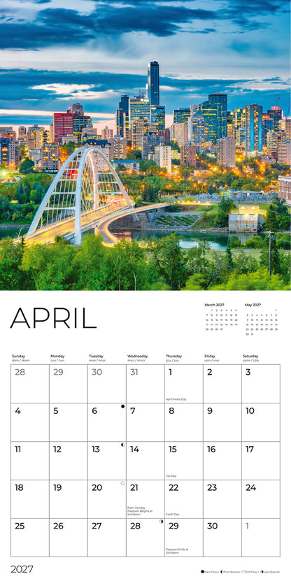 '27 Wall Calendar - Canada