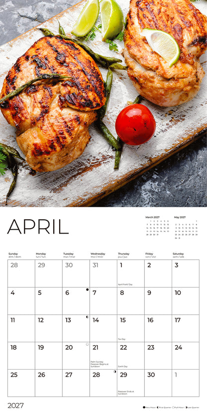'27 Wall Calendar - Cooking Challenge