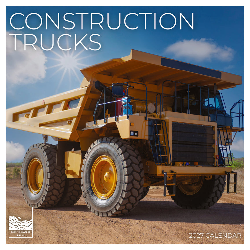 '27 Wall Calendar - Construction Trucks