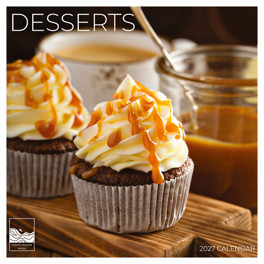 '27 Wall Calendar - Desserts