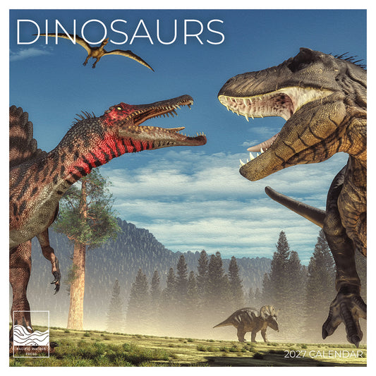 '27 Wall Calendar - Dinosaurs