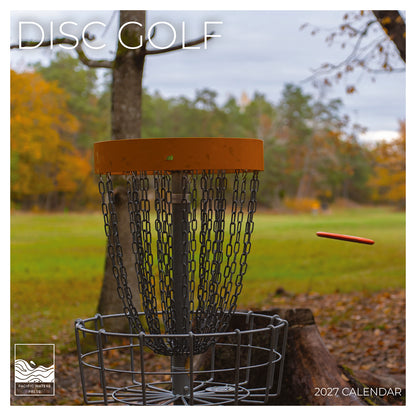 '27 Wall Calendar - Disc Golf