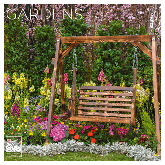 '27 Wall Calendar - Gardens