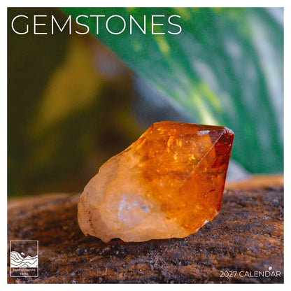 '27 Wall Calendar - Gemstones