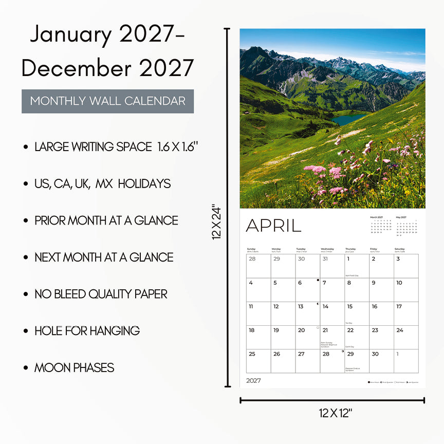 '27 Wall Calendar - Germany