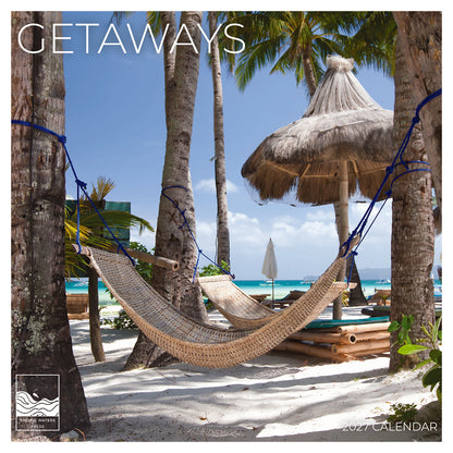 '27 Wall Calendar - Getaways