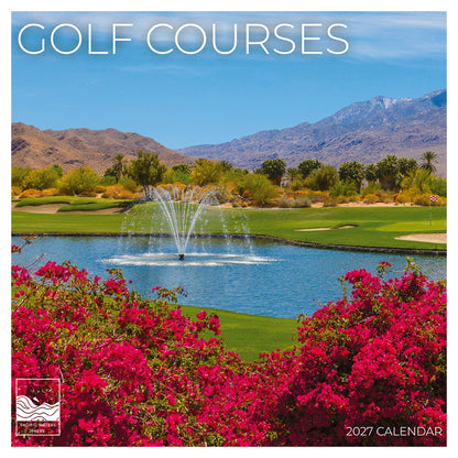 '27 Wall Calendar - Golf Courses