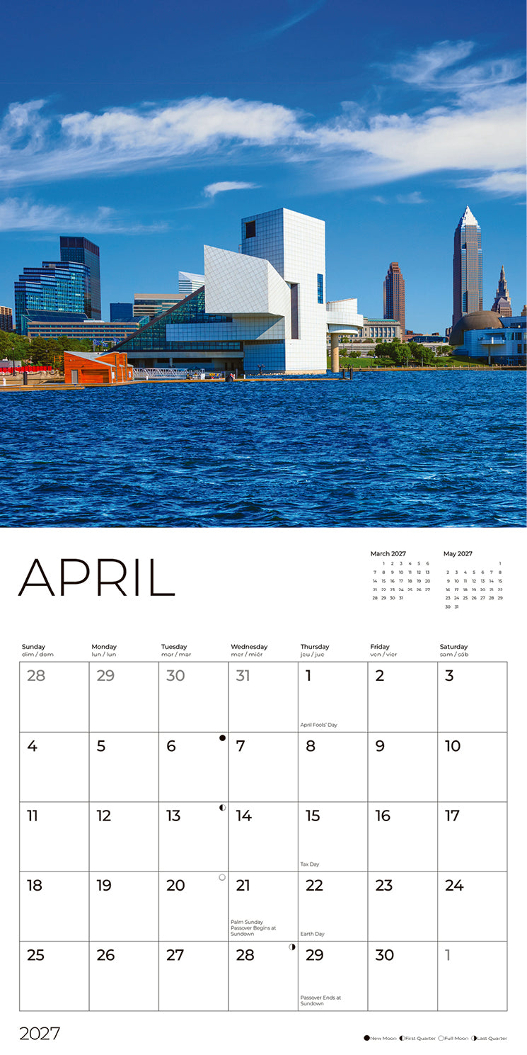 '27 Wall Calendar - Great Lakes