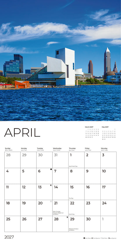 '27 Wall Calendar - Great Lakes
