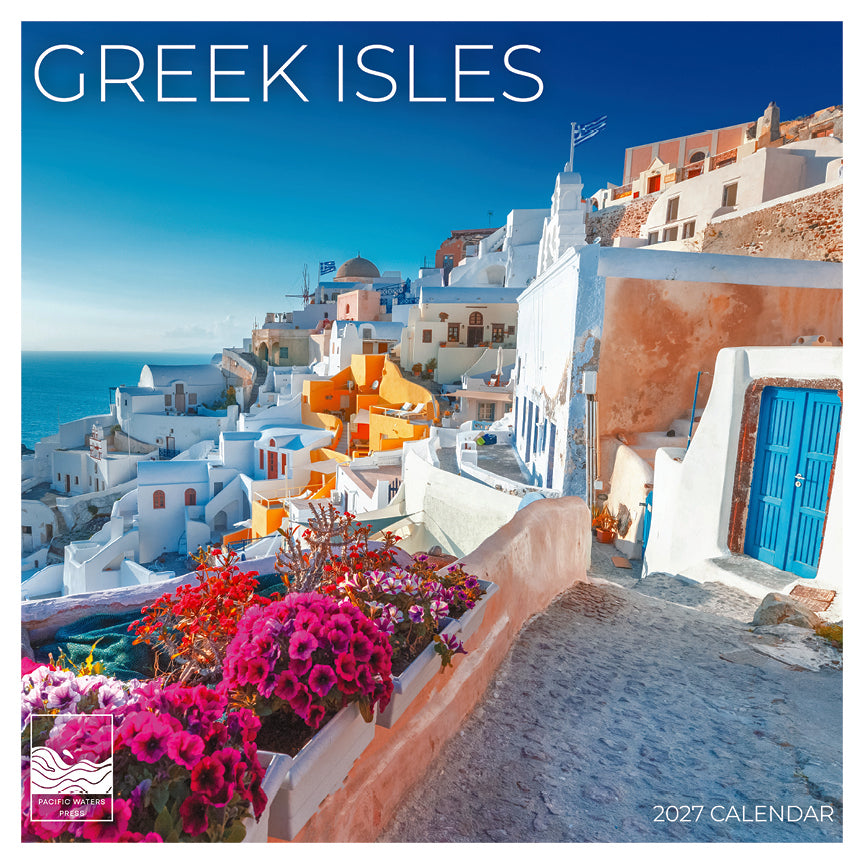 '27 Wall Calendar - Greek Isles