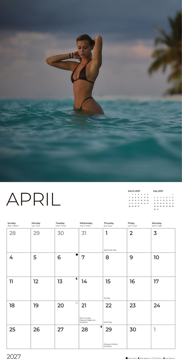 '27 Wall Calendar - Hot Girls