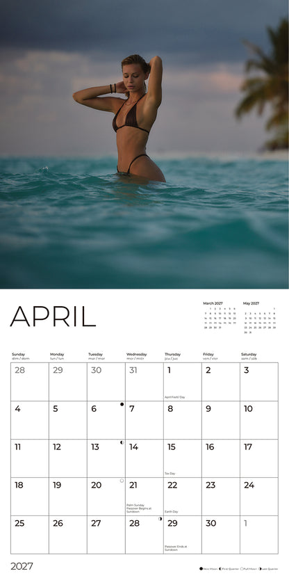 '27 Wall Calendar - Hot Girls