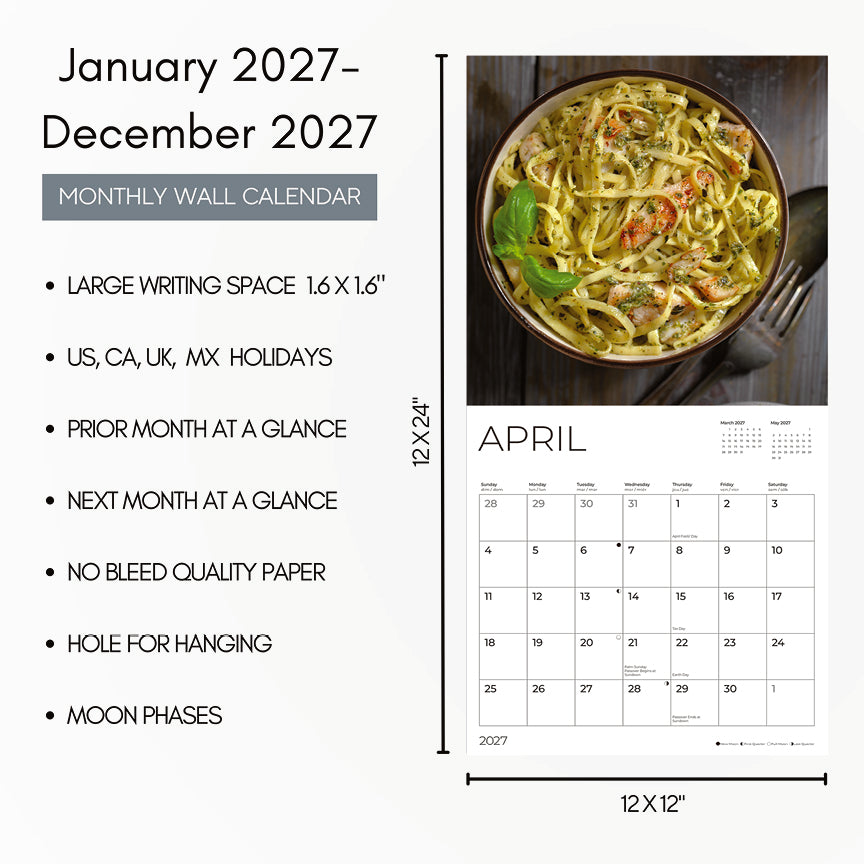 '27 Wall Calendar - In the Kitchen