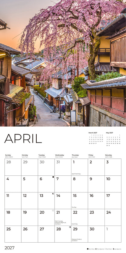 '27 Wall Calendar - Japan