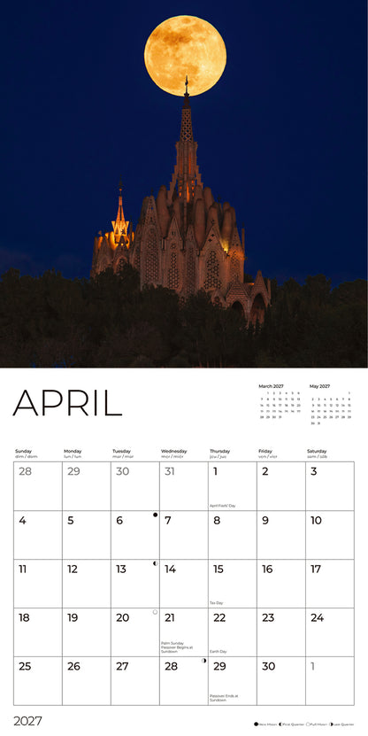 '27 Wall Calendar - Lunar