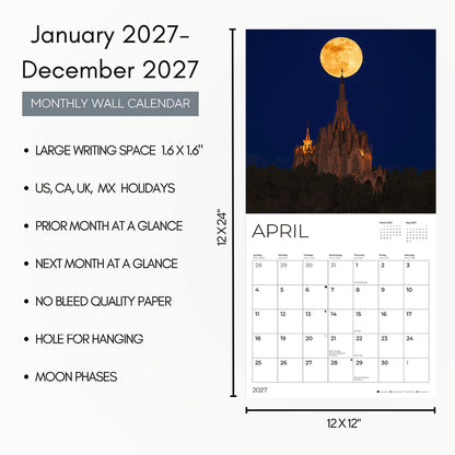 '27 Wall Calendar - Lunar