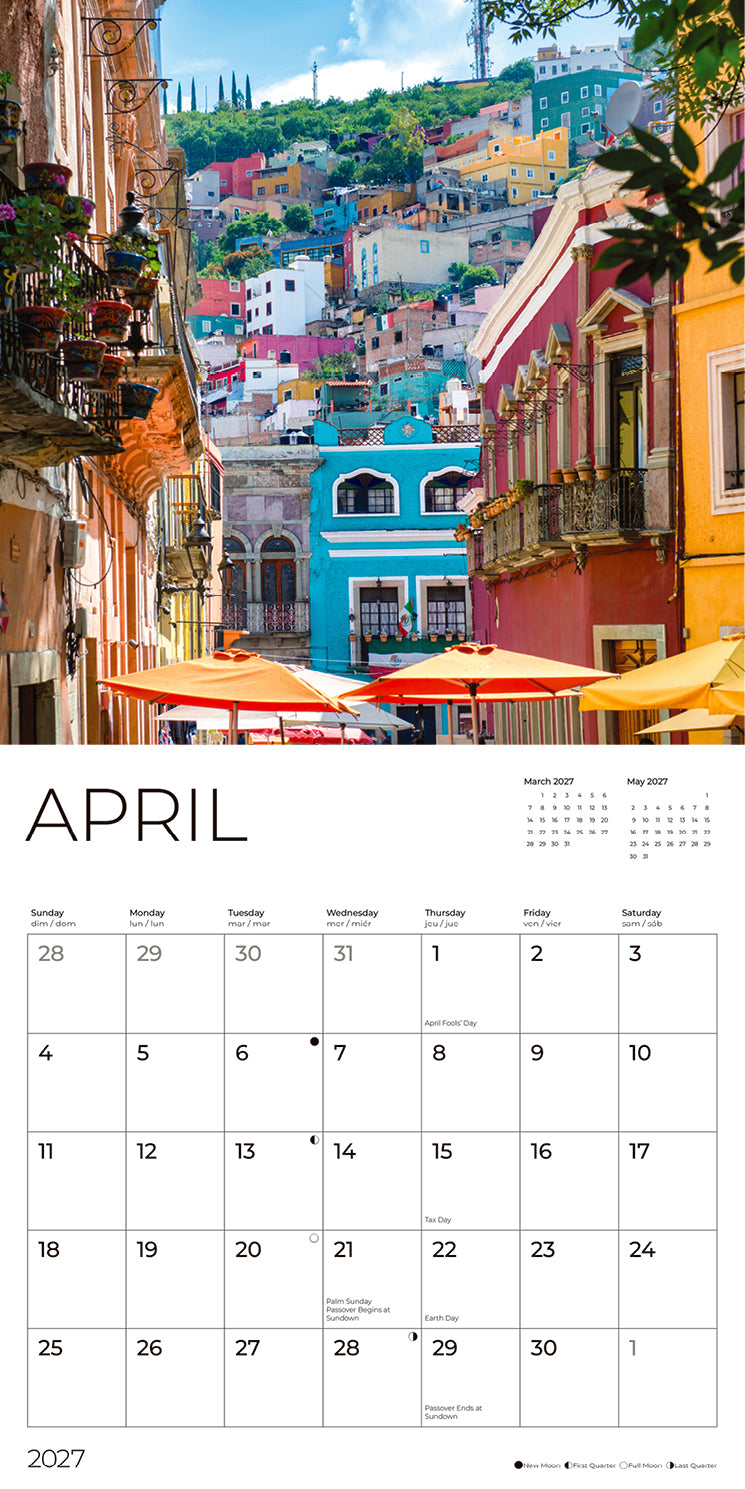 '27 Wall Calendar - Mexico