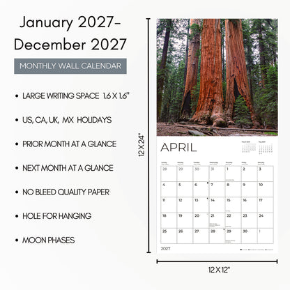'27 Wall Calendar - National Parks
