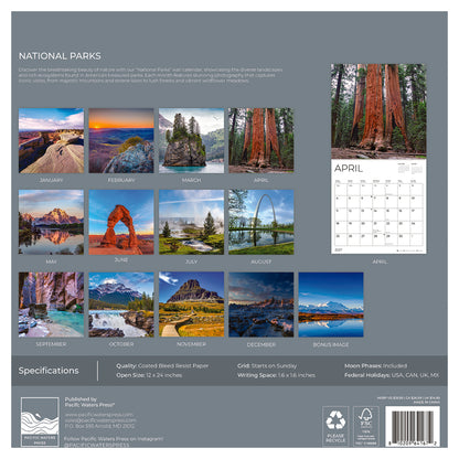 '27 Wall Calendar - National Parks