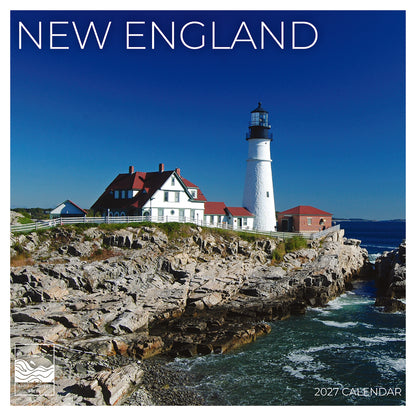'27 Wall Calendar - New England