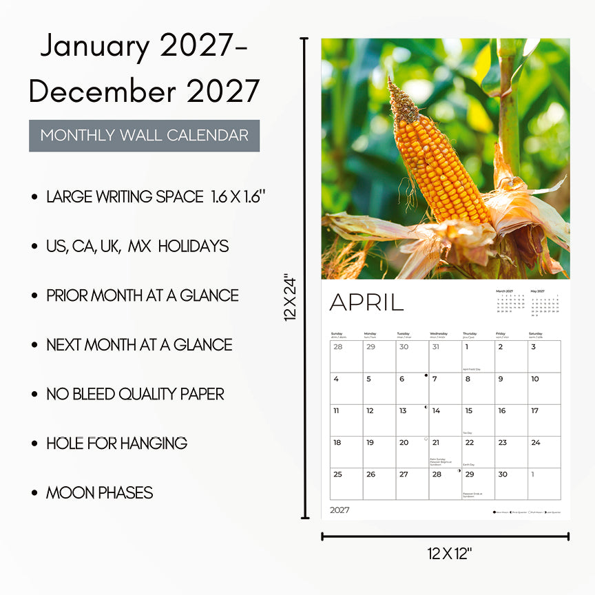'27 Wall Calendar - On the Farm