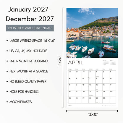 '27 Wall Calendar - Paradise