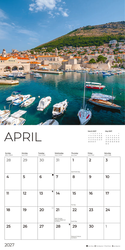 '27 Wall Calendar - Paradise