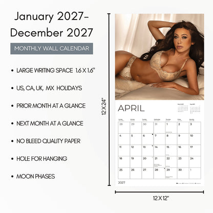 '27 Wall Calendar - Racks