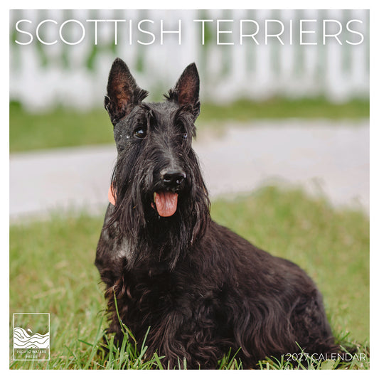 '27 Wall Calendar - Scottish Terriers