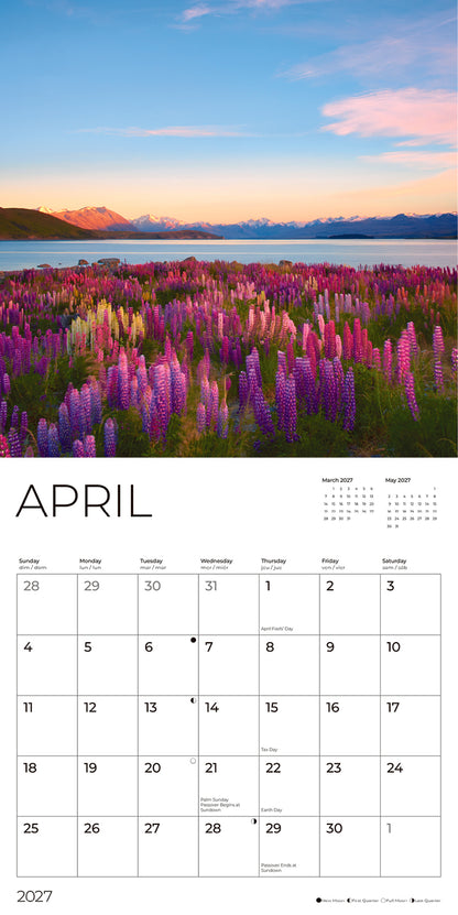 '27 Wall Calendar - Seasons