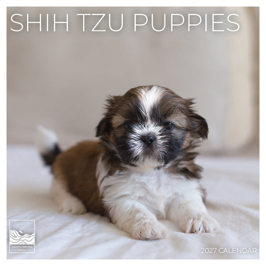 '27 Wall Calendar - Shih Tzu Puppies