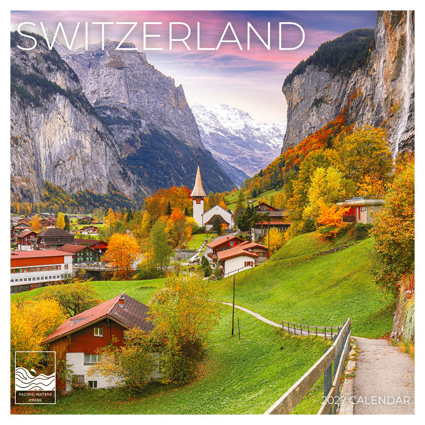 '27 Wall Calendar - Switzerland