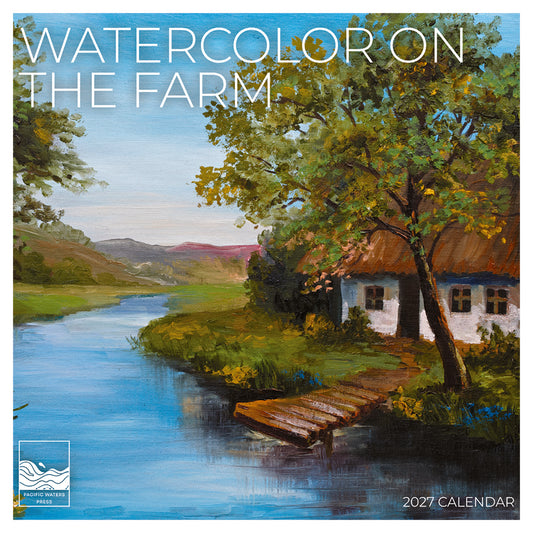 '27 Wall Calendar - Watercolor on the Farm