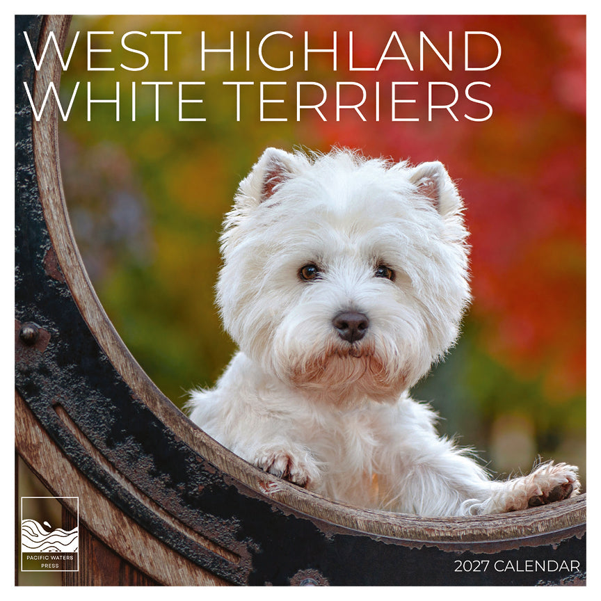 '27 Wall Calendar - West Highland White Terriers