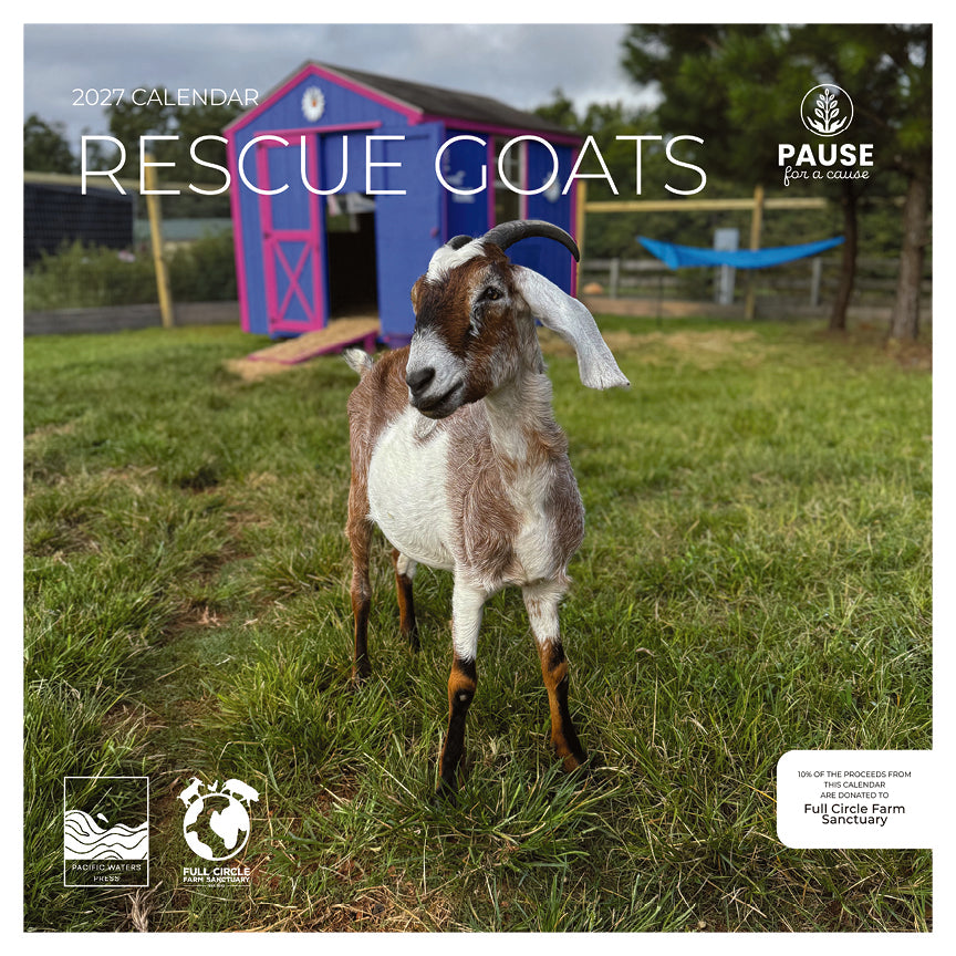 PFC: '27 Wall Calendars - Rescue Goats - Gives Back!