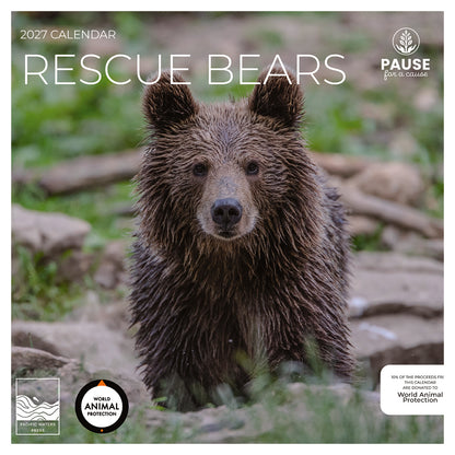 PFC: '27 Wall Calendars - Rescue Bears - Gives Back!
