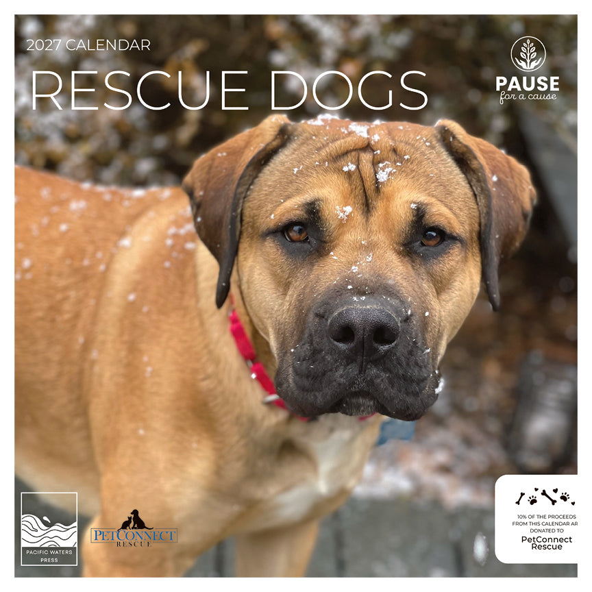 PFC: '27 Wall Calendars - Rescue Dogs - Gives Back!
