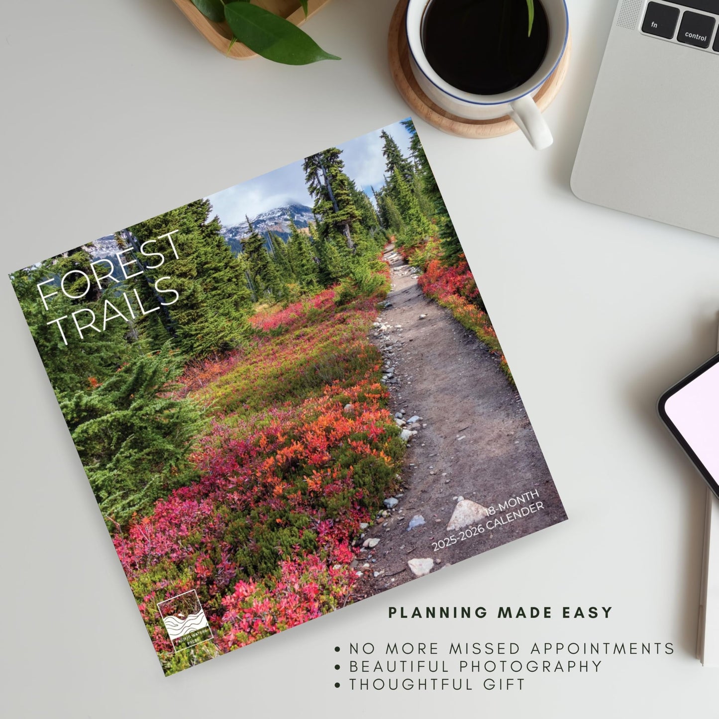 '26 Wall Calendar - Forest Trails - 18mo