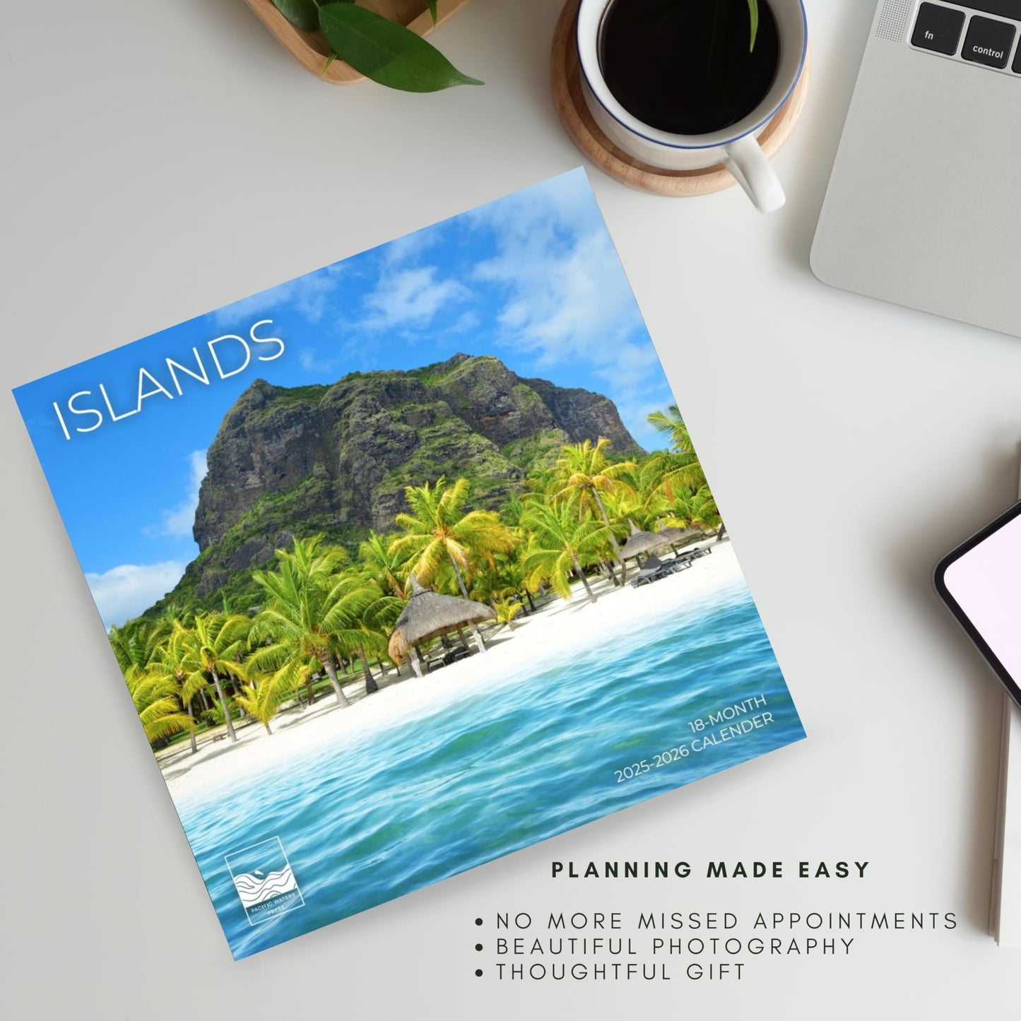 '26 Wall Calendar - Islands