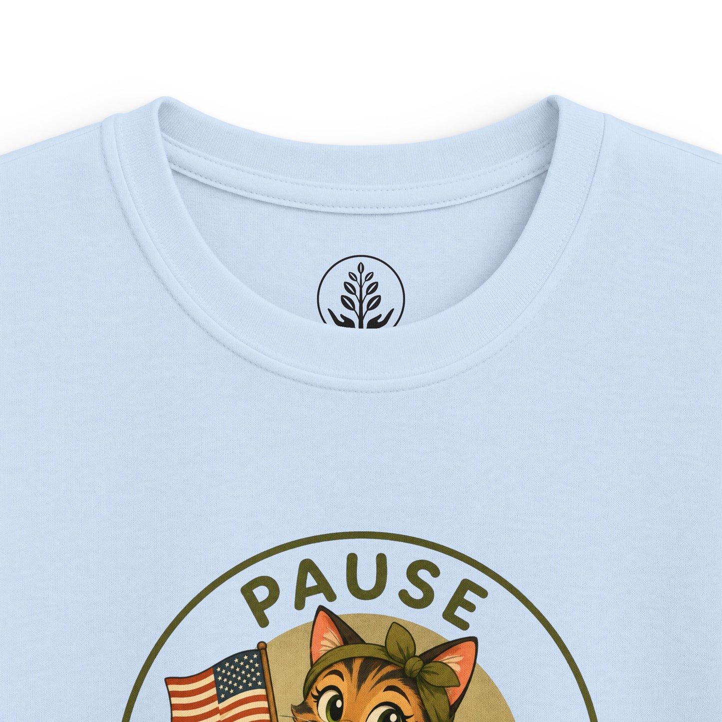 PFC: American Flag Kid's Tee - Gives Back!